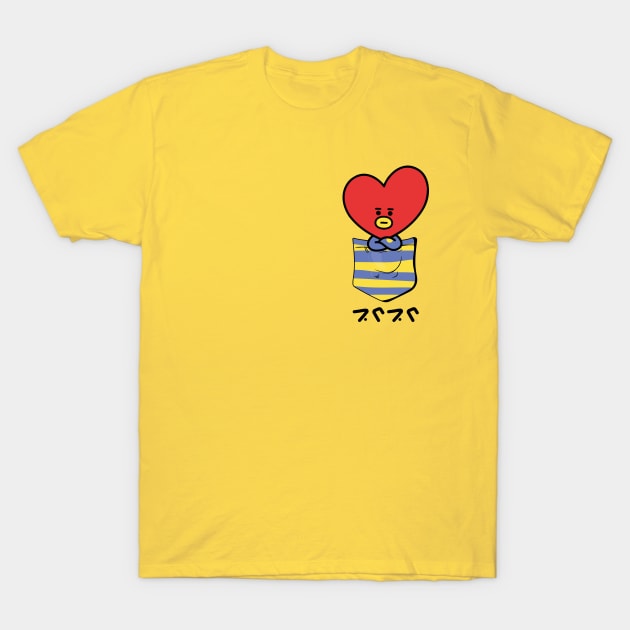 TATA POCKET (BT21) T-Shirt by goldiecloset